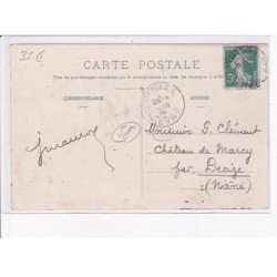 CLAMECY: le flottage à bûches perdues, arrivée du bois au pertuis de clamecy - très bon état