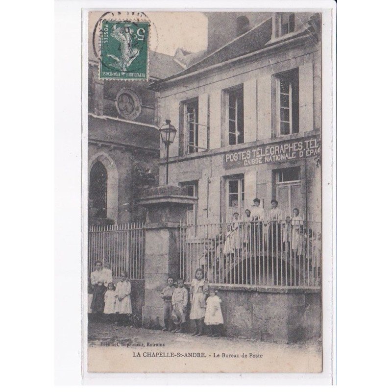 LA CHAPELLE-SAINT-ANDRE: le bureau de poste - état