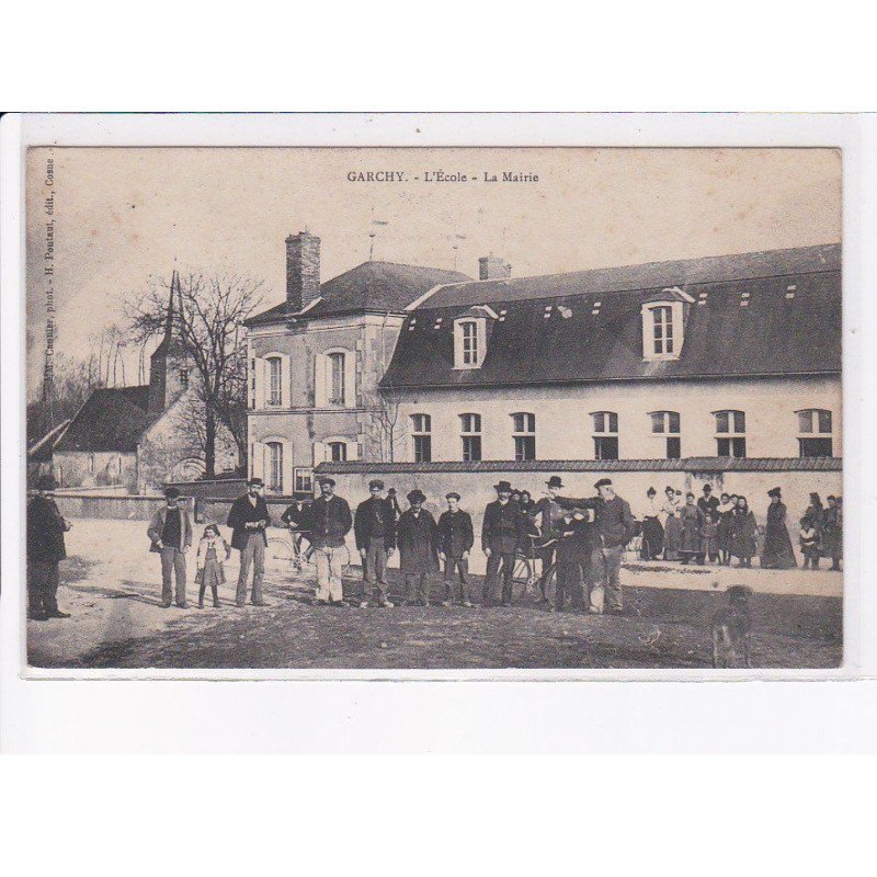 GARCHY: l'école, la mairie - très bon état