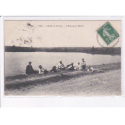 CRUX-la-VILLE: l'étang du merle - très bon état