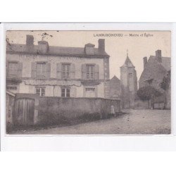 LAMAISONDIEU: mairie et église - très bon état