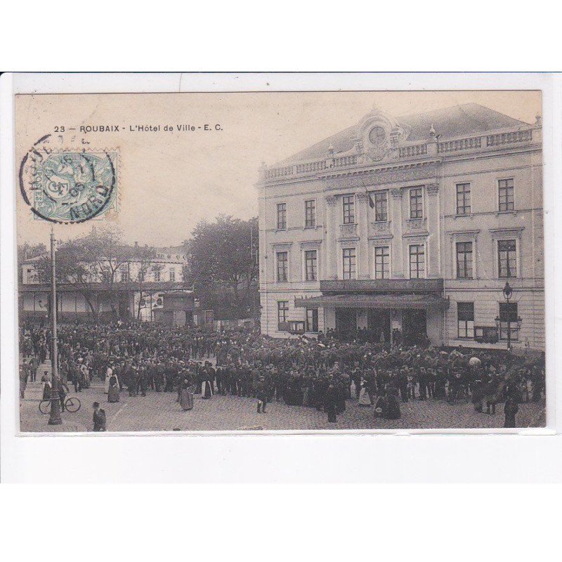 ROUBAIX: l'hôtel de ville - très bon état
