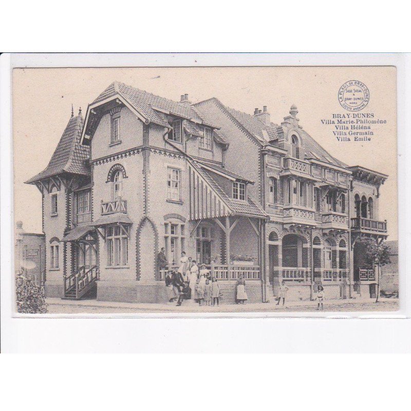 BRAY-DUNEs: villa marie-philomène, villa héléna, villa germain, villa émile - très bon état