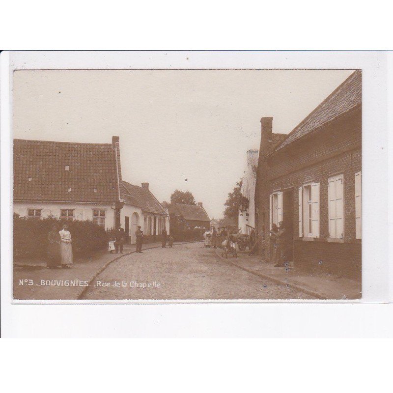 BOUVIGNIES: rue de la chapelle - très bon état