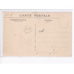 CAUDRY: place de l'hôtel-de-ville, procession 1915 - très bon état