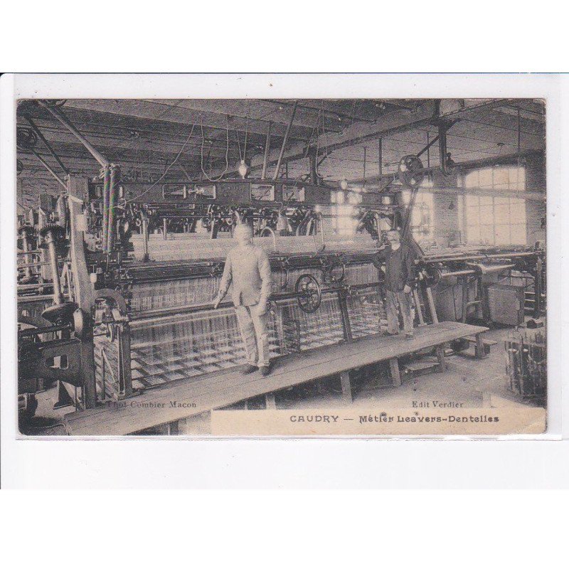 CAUDRY: métier leavers-dentelles - très bon état