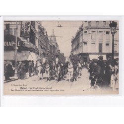 DOUAI: la grande guerre 1914-1918, les goumiers partant en éclaireurs 1914 - état