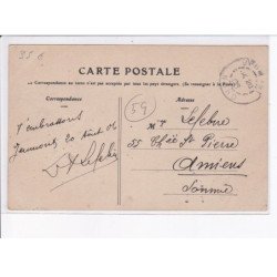 JEUMONT: route d'erquelinnes, douanes françaises et belges - très bon état