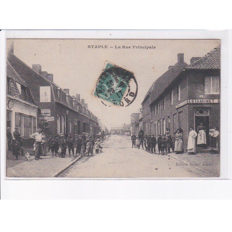 STAPLE: la rue principale - état
