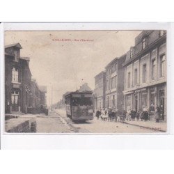 SOUS-le-BOIS: rue d'hautmont, tramway - état