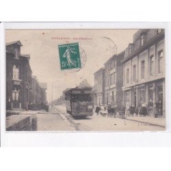 SOUS-le-BOIS: rue d'hautmont, tramway - très bon état