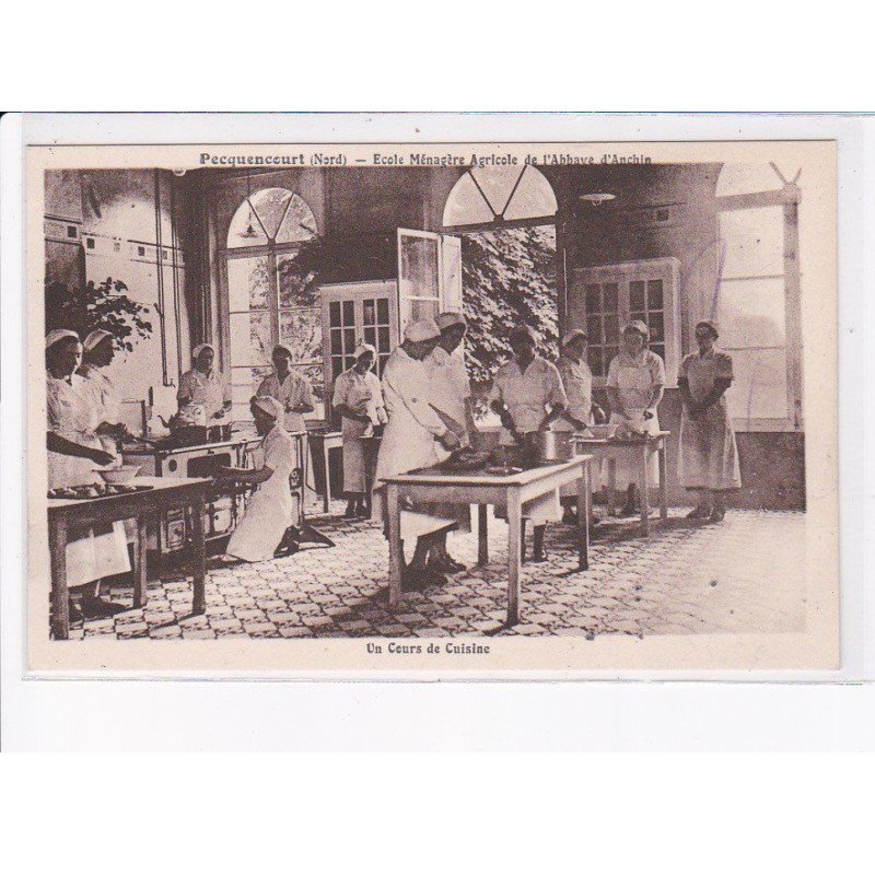 PECQUENCOURT: école ménagère agricole de l'abbaye d'anchin - très bon état