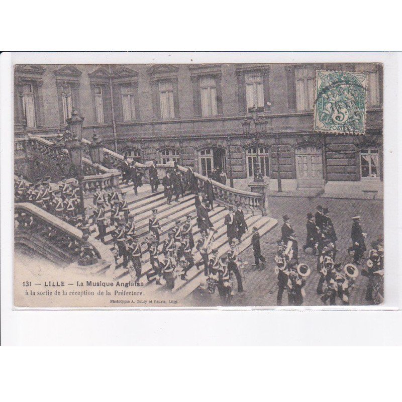 LILLE: la musique anglaises à la sortie de la réception de la préfecture - très bon état