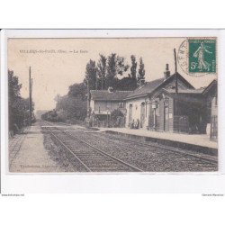 VILLERS-SAINT-PAUL: la gare - état