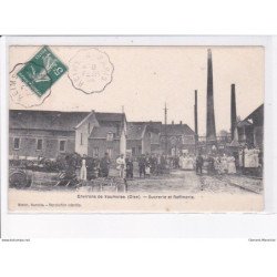 environs de VAUMOISE: sucrerie et raffinerie - très bon état