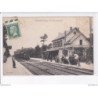 VAUMOISE: la gare (intérieur), train - état