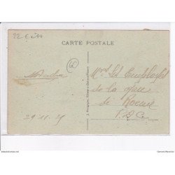 VAUMOISE: la gare (intérieur), train - état