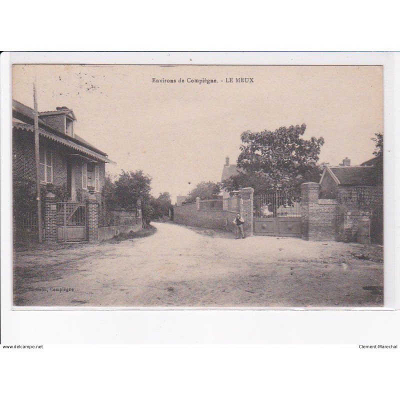 LE MEUX: scène de village - très bon état