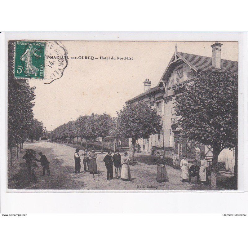 MAREUIL-sur-OURCQ: hôtel du nord-est - très bon état