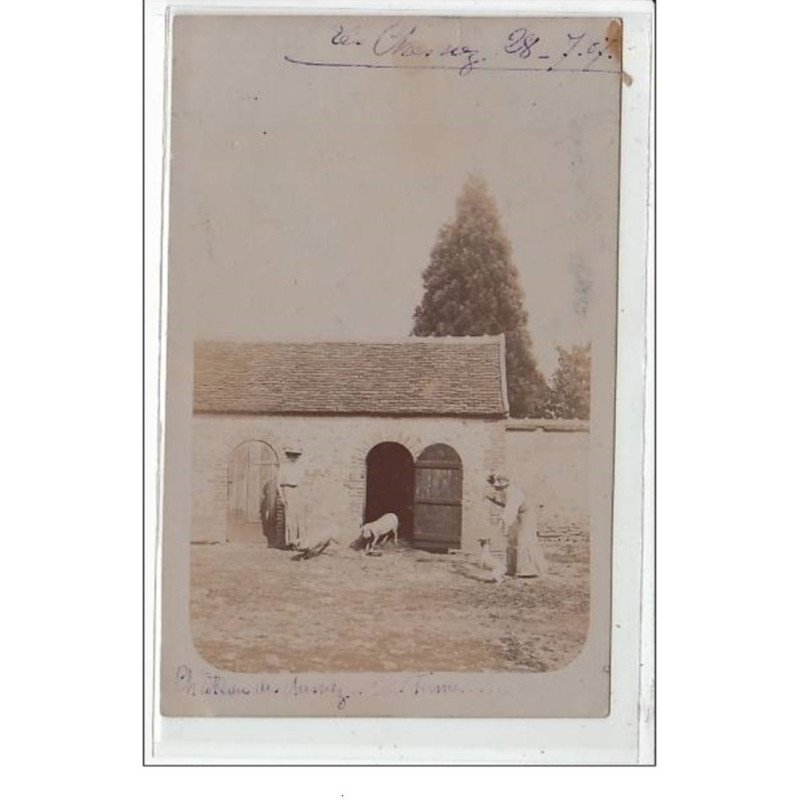 CHATEAU  DES CHESNEZ : la ferme - état