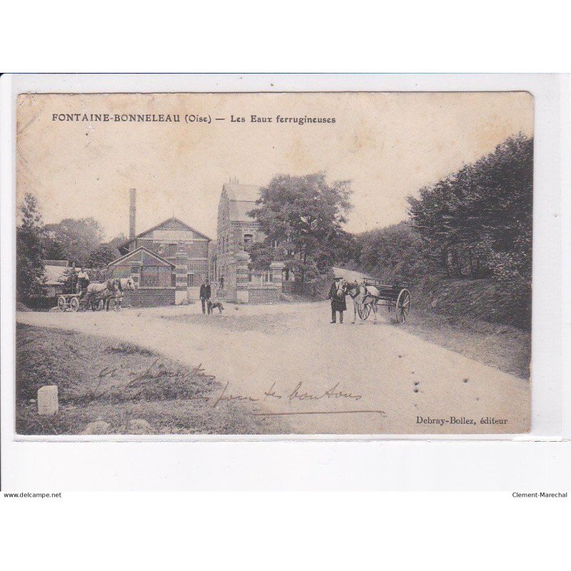 FONTAINE-BONNELEAU: les eaux ferrugineuses - état