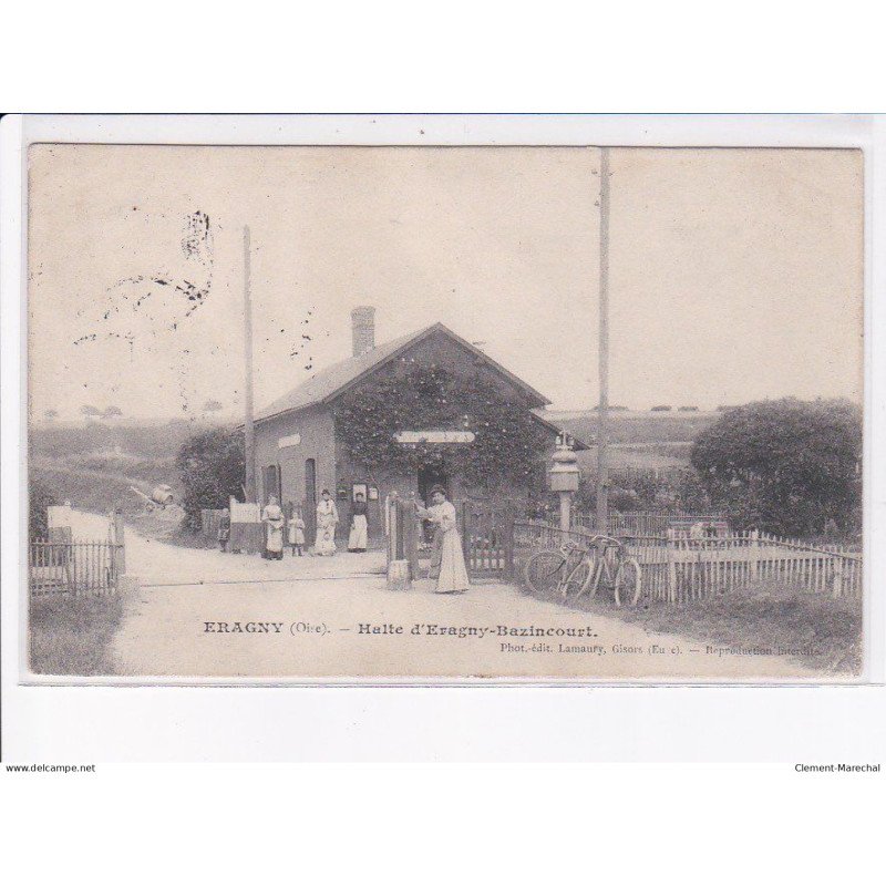 ERAGNY: halte d'eragny-bazincourt, gare - état