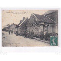 BEAUGRENIER: commune de montjavoult, route de magny à gisors - état