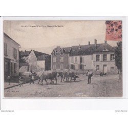 MAREUIL-sur-OURCQ: place de la mairie - très bon état