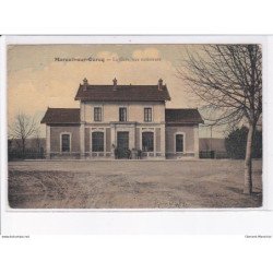MAREUIL-sur-OURCQ: la gare, extérieure - très bon état