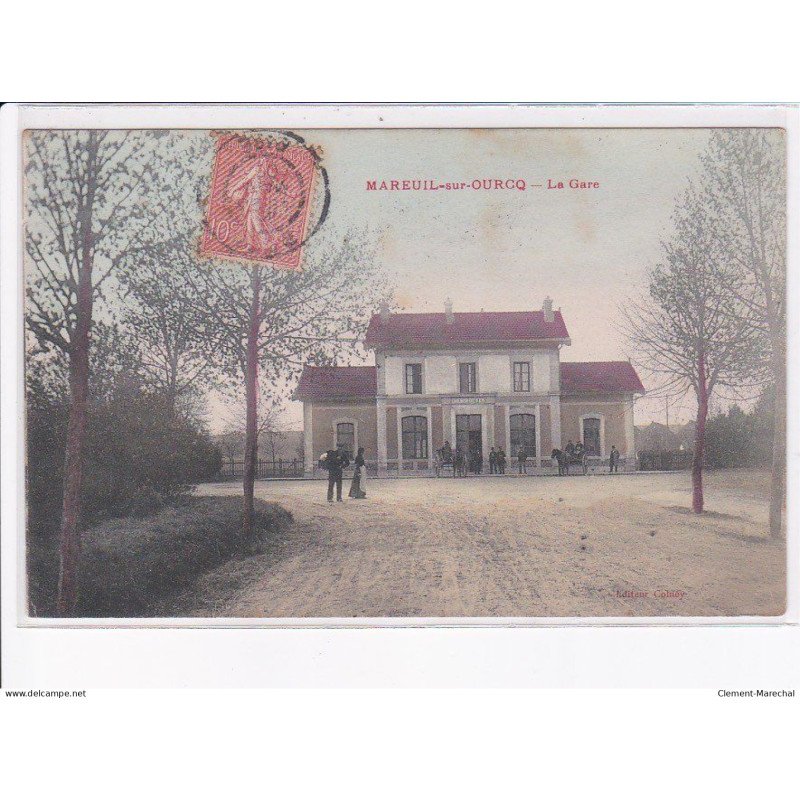 MAREUIL-sur-OURCQ: la gare - état