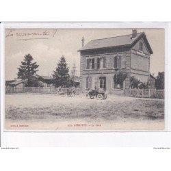 LAMOTTE: la gare, automobile - très bon état