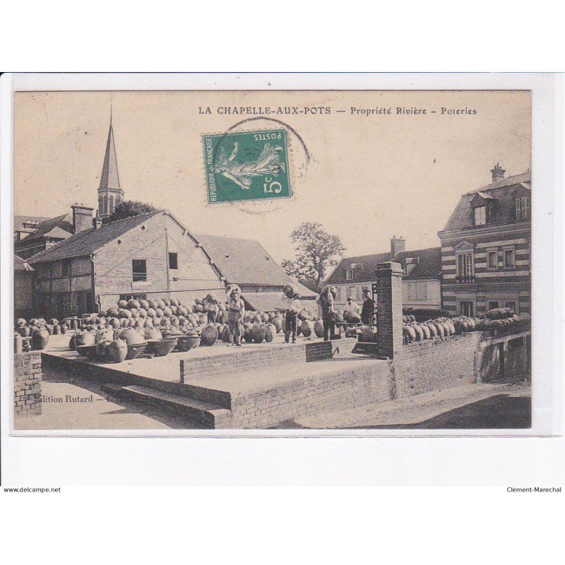 LA CHAPELLE aux POTS: propriété rivière, poteries - très bon état