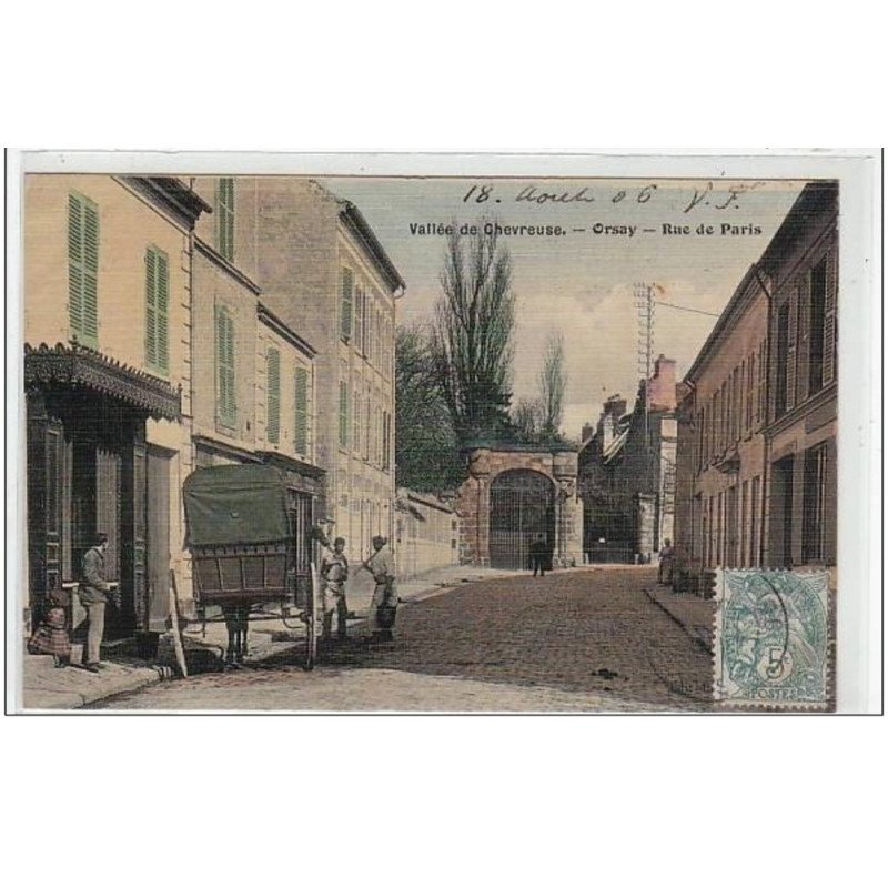 ORSAY - CARTE TOILEE - très bon état