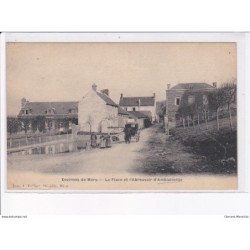 AMBLAINVILLE: la place et l'abreuvoir - très bon état