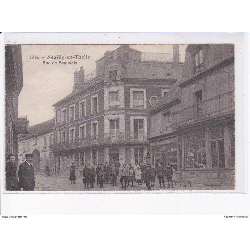 NEUILLY-en-THELLE: rue de beauvais - état