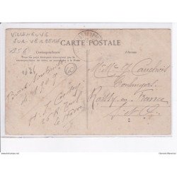 VILLENEUVE-sur-VERBERIE: rue principale - très bon état