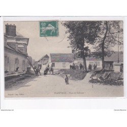 PLAINVILLE: place du calvaire - très bon état