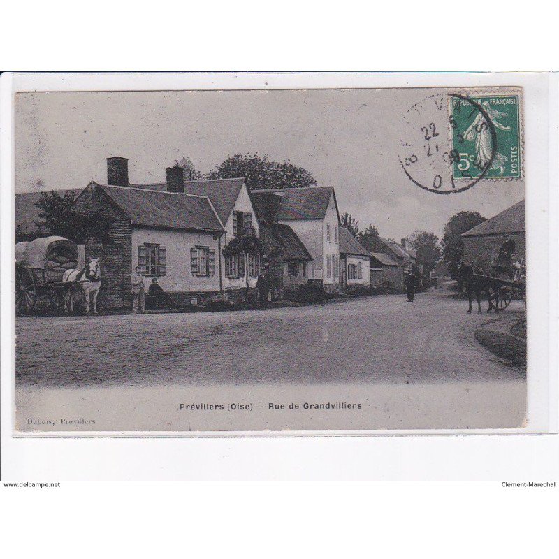 PREVILLERS: rue de grandvilliers - très bon état