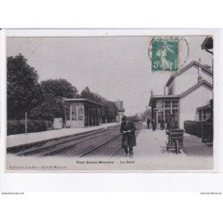 PONT-SAINTE-MAXENCE: la gare - état
