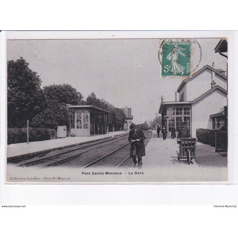 PONT-SAINTE-MAXENCE: la gare - état