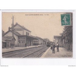 PONT-SAINT-MAXENCE: la gare - très bon état