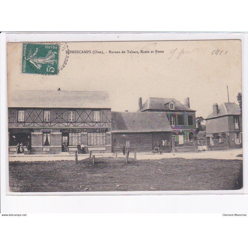 ROMESCAMPS: bureau de tabacs, école et poste - très bon état