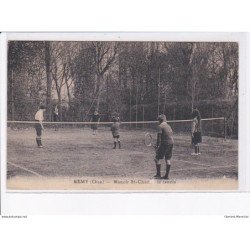 REMY: manoir saint-charle, le tenis - état