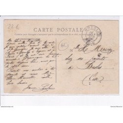 SAINTE-GENEVIEVE: la mairie et la place - très bon état