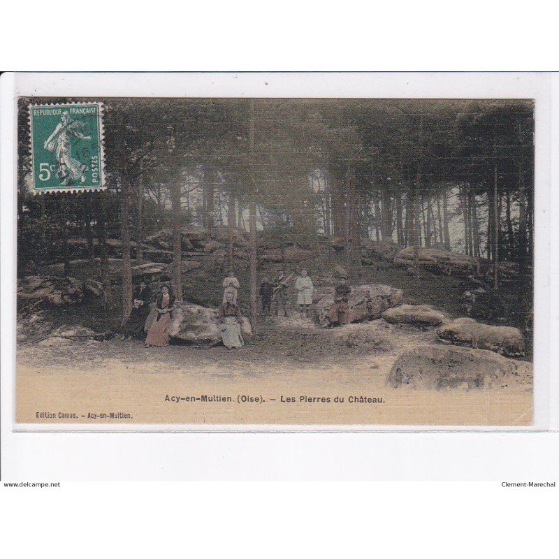 ACY-en-MULTIEN: le spierres du château - très bon état