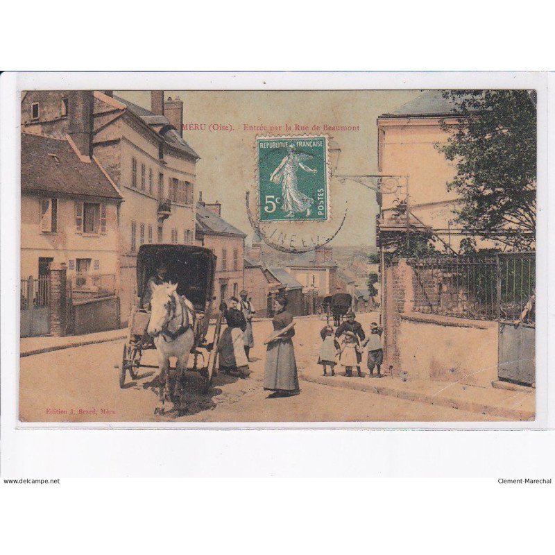 MERU: entrée par la rue du beaumont - état