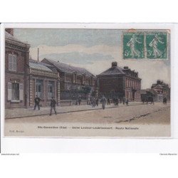 SAINTE-GENEVIEVE: usine lesieur-lesbroussart, route nationale - état