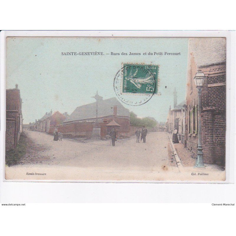 SAINTE-GENEVIEVE: rues des james et du petit percourt - très bon état