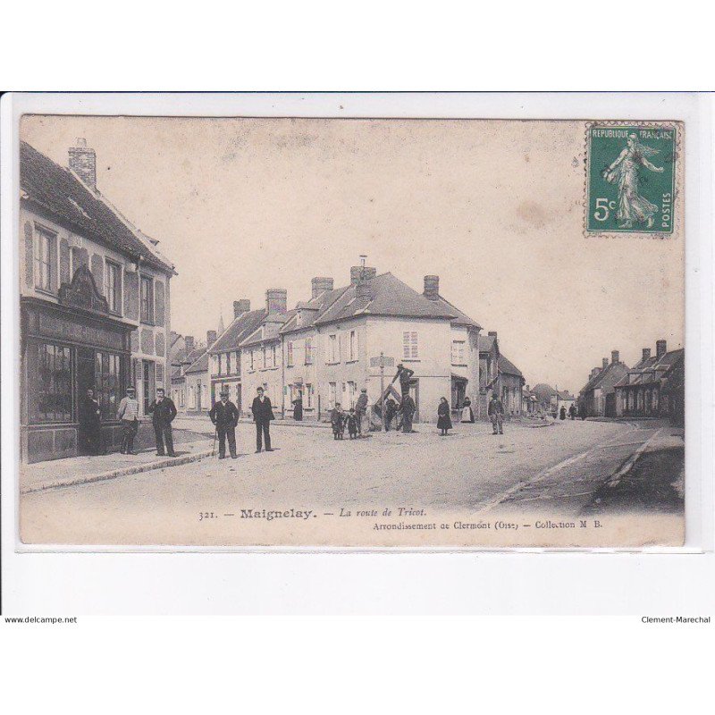 MAIGNELAY: la route de tricot - très bon état