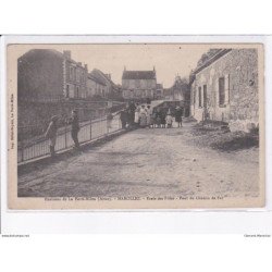 MAROLLES: école des filles, pont du chemin de fer - très bon état